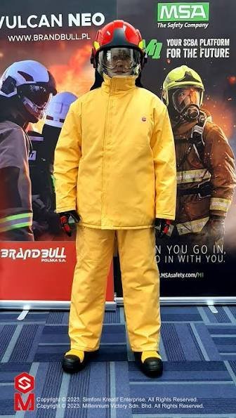 Trang phục chữa cháy hàng hải MSA Bristol Marine Fleet Suit