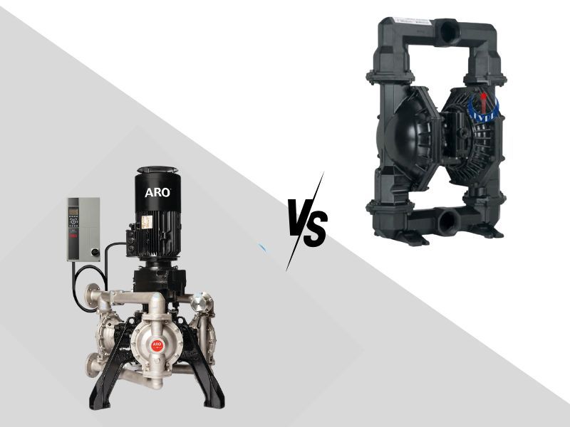 Bơm màng khí nén vs bơm màng điện
