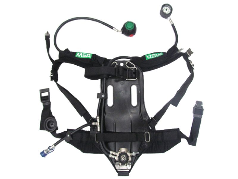 Cách tháo bình khí thở SCBA