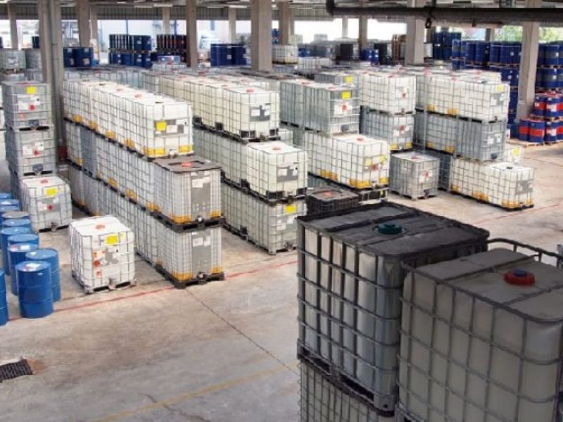 Câu hỏi về kho chứa hoá chất