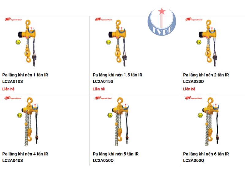 Địa chỉ mua pa lăng khí nén