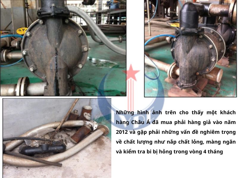 Bơm Aro nhái chất lượng kém