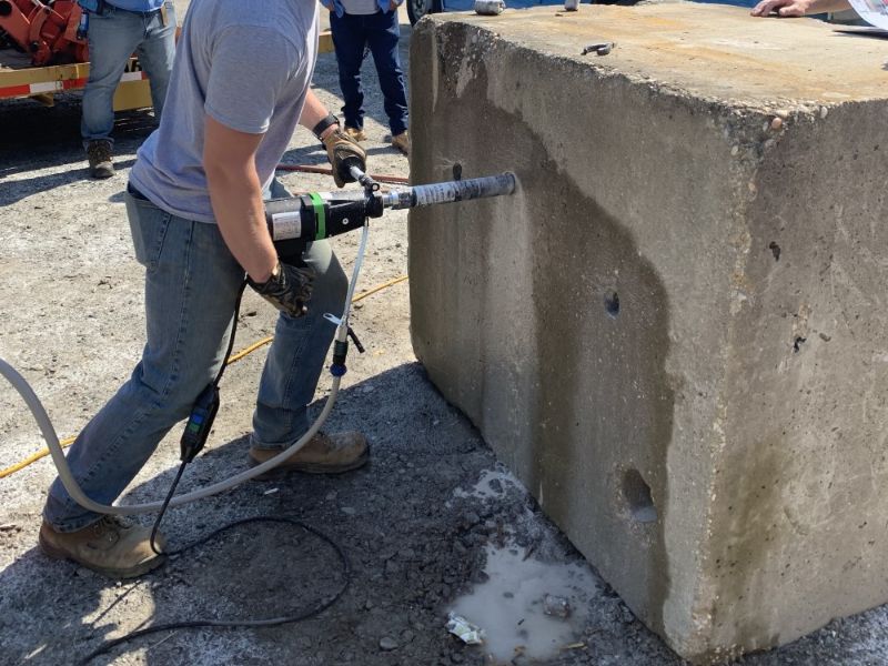 Nguyên lý hoạt động của máy khoan rút lõi