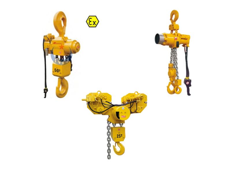 Ứng dụng động cơ giảm tốc trong pa lăng