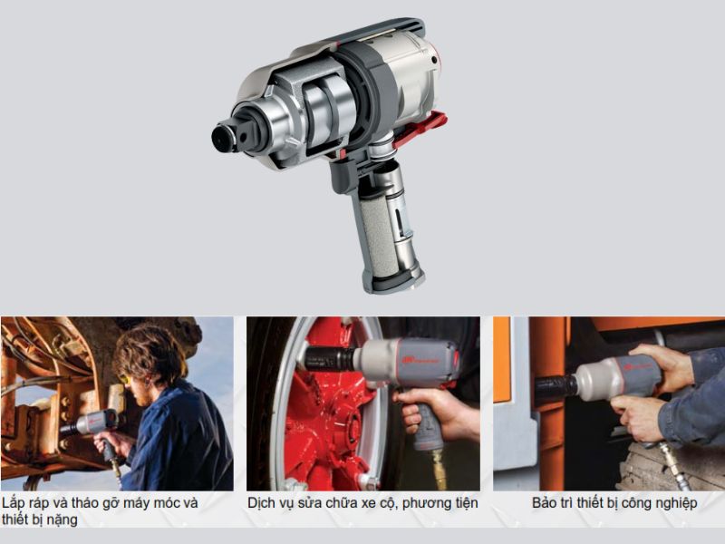 Ứng dụng máy khoan pin siết bu lông