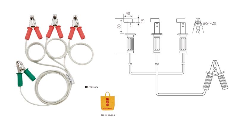 Kẹp tiếp địa cho tủ điện - Loại H