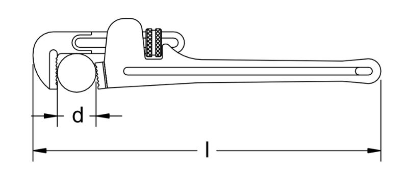 Ảnh cờ lê ống phòng nổ Ex502