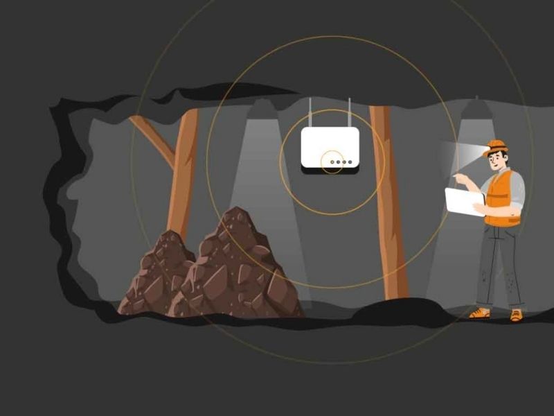 Câu hỏi về hệ thống phát wifi trong hầm lò