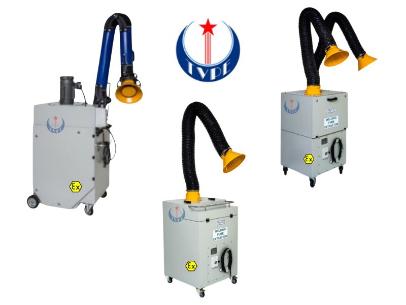 Hệ thống hút khói phòng nổ TVPE
