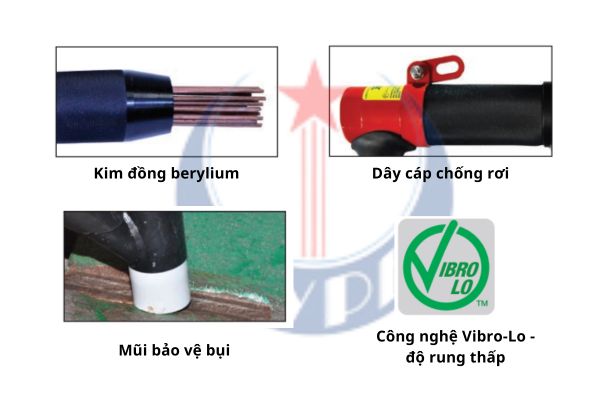 Đặc điểm máy đánh rỉ phòng nổ