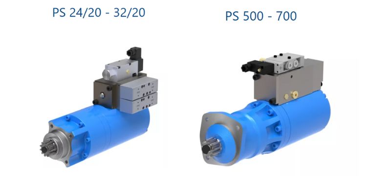 Phân loại Bộ khởi động bằng khí nén dòng PS