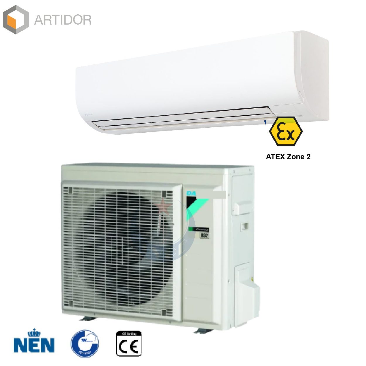 Điều hòa chống cháy nổ Daikin 3.5~9.5KW