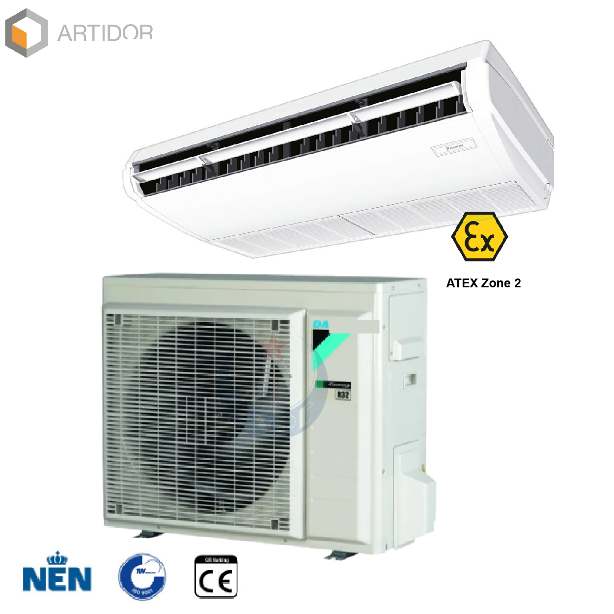 Điều hòa âm trần phòng nổ Daikin AR-052