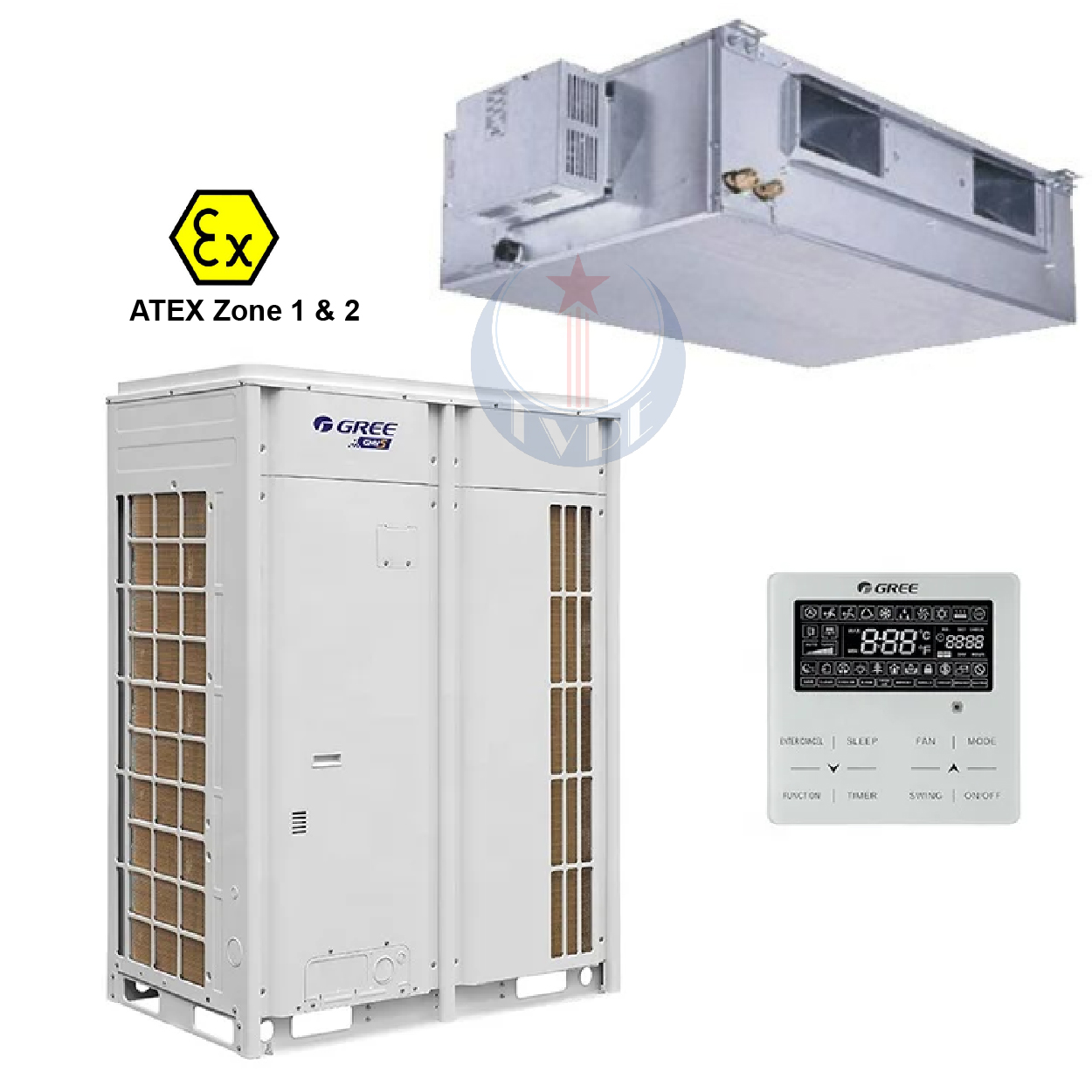 Điều hòa chống cháy nổ Gree 56KW BKT-65