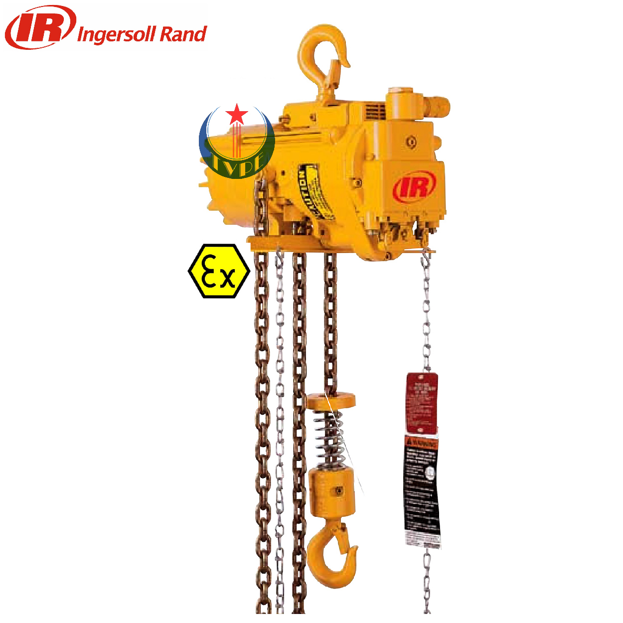 Pa lăng khí nén Ingersoll Rand MLK (250kg ~ 1 tấn)