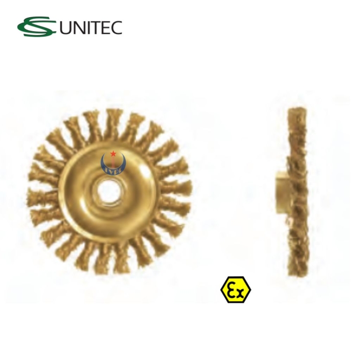 Bàn chải bánh xe đánh gỉ phòng nổ Ex1003