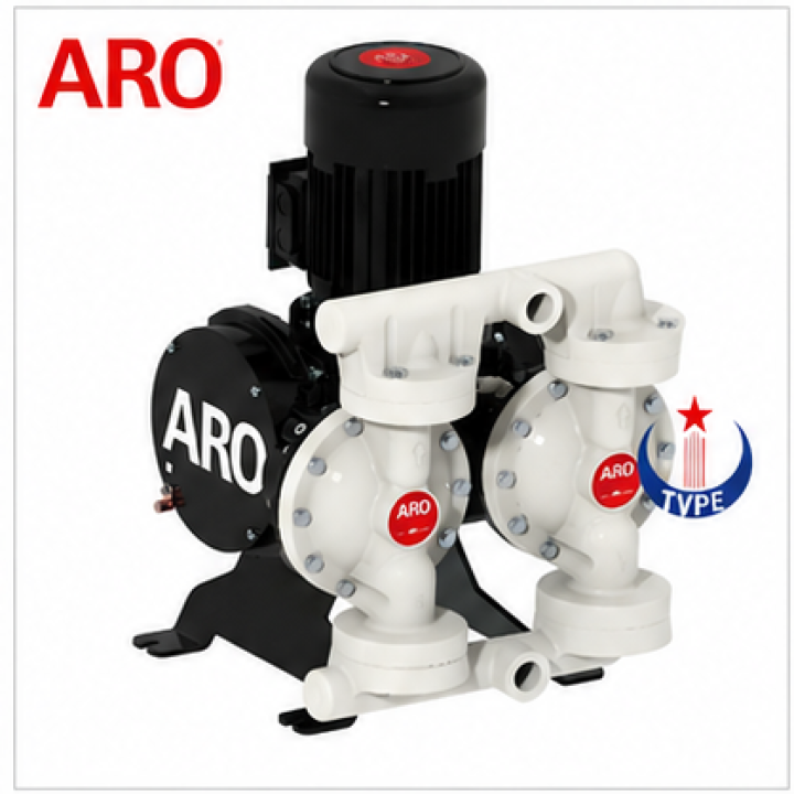 Bơm màng đôi điện thân nhựa ARO 1
