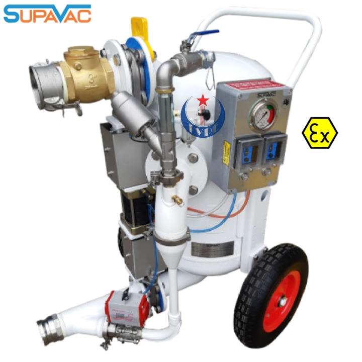 Bơm bùn than khí nén SV60-V2 (27m3/giờ)