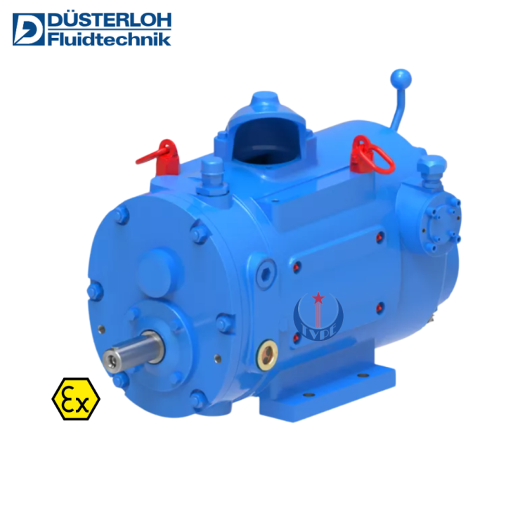 Động cơ khí nén DMO 8 - DMO 20 có tích hợp hộp số