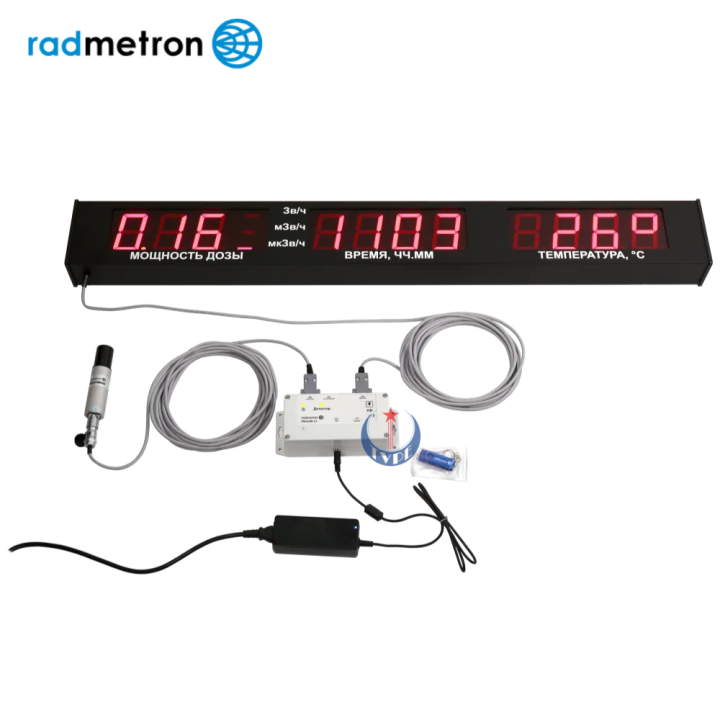 Hệ thống giám sát phóng xạ PM520M (có màn hình hiển thị)