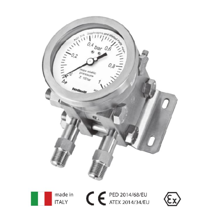 Đồng hồ chênh áp dầu khí